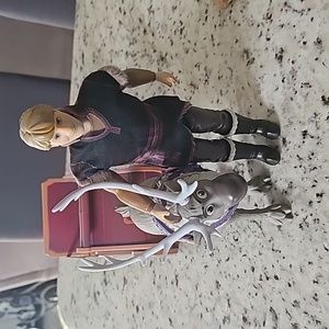 Disney Frozen 2 doll set Kristoff and Sven with cart